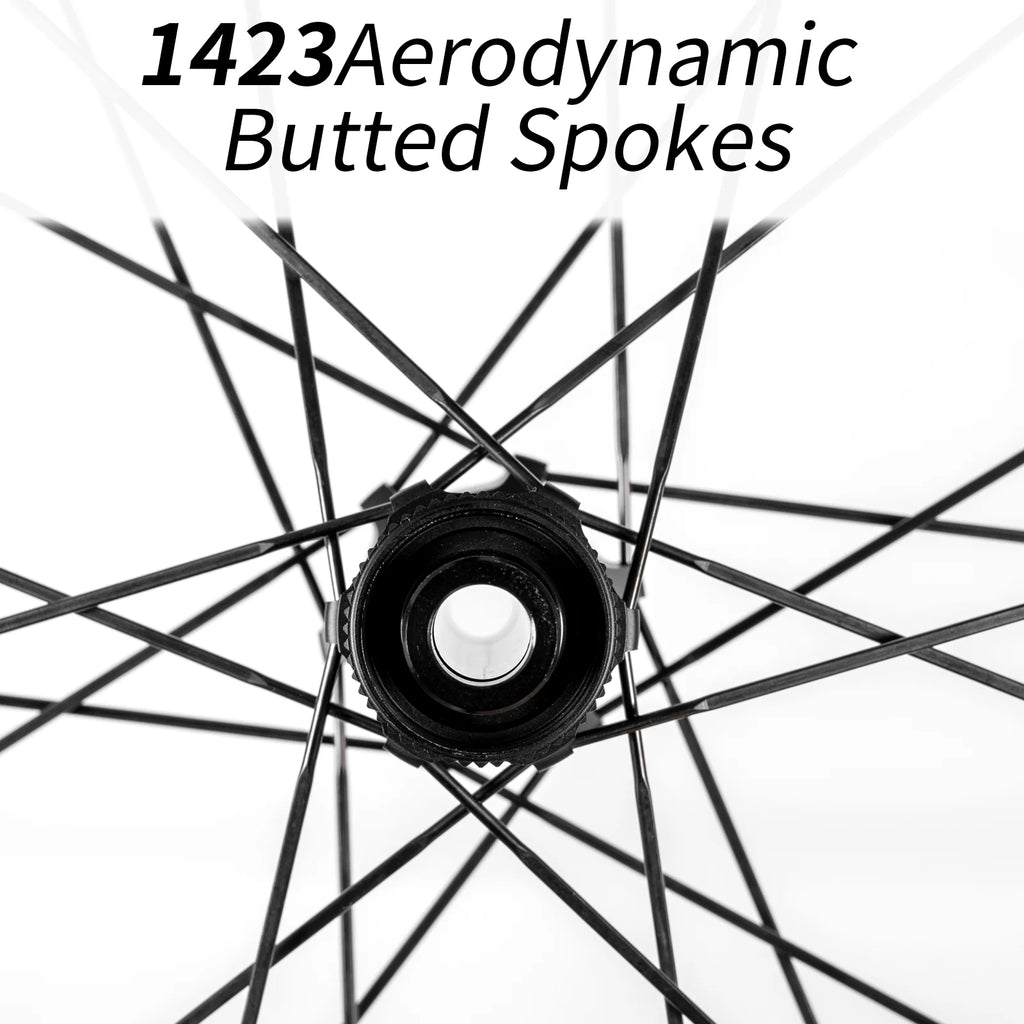 KORE No Logo 35mm Carbon Wheelset — 36T