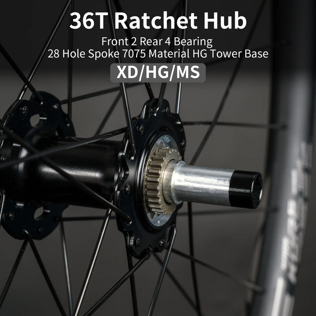 KORE 28mm MTB Carbon Wheelset — 27.5/29in BOOST