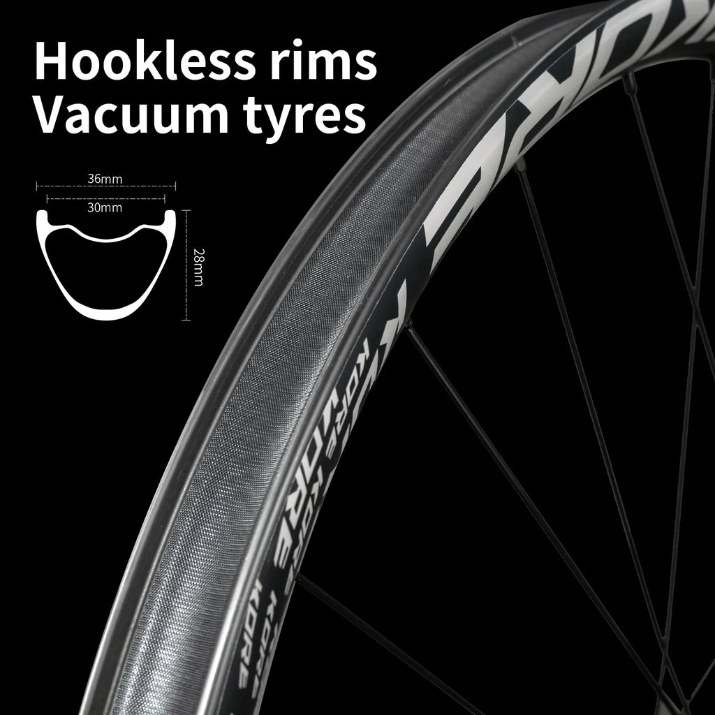 KORE 28mm MTB Carbon Wheelset — 27.5/29in BOOST